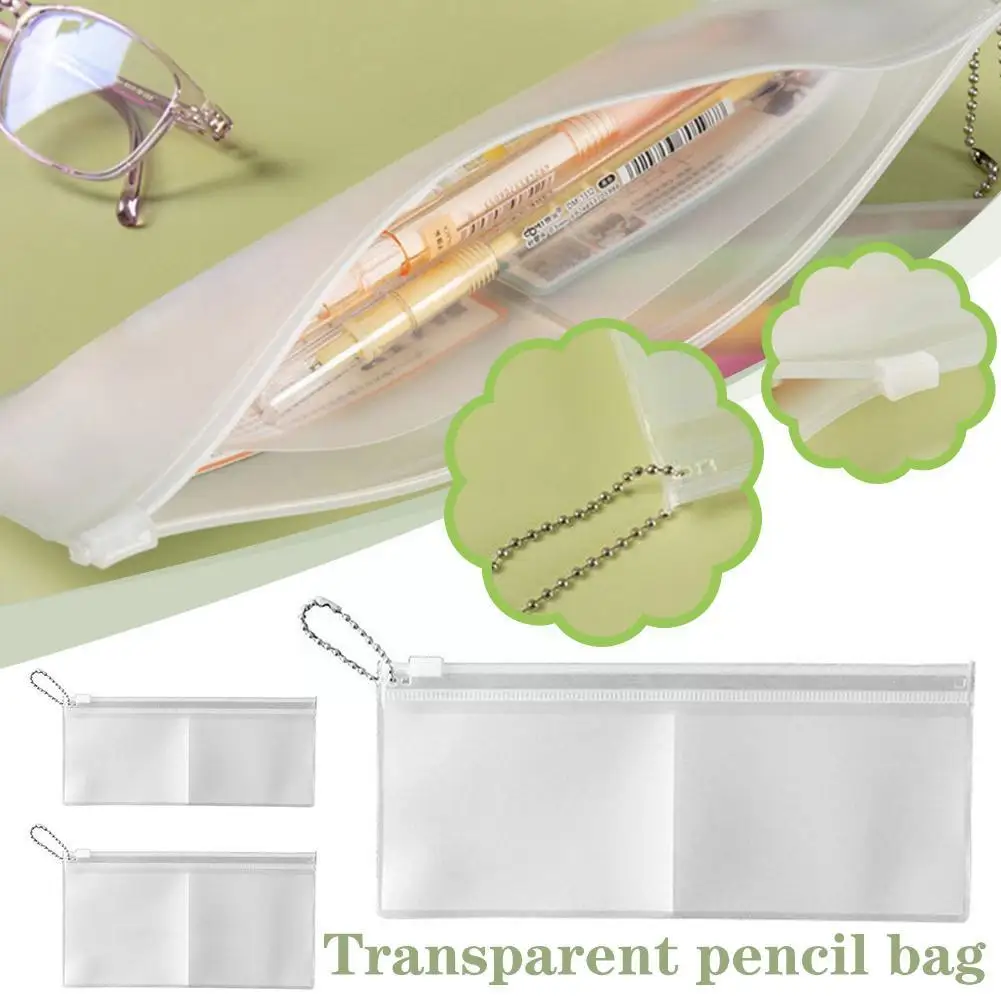 

Двухслойный прозрачный карандаш Eva Kawaii, школьная сумка, карандаш, канцелярские принадлежности, ручка для студентов, хранение D2a5