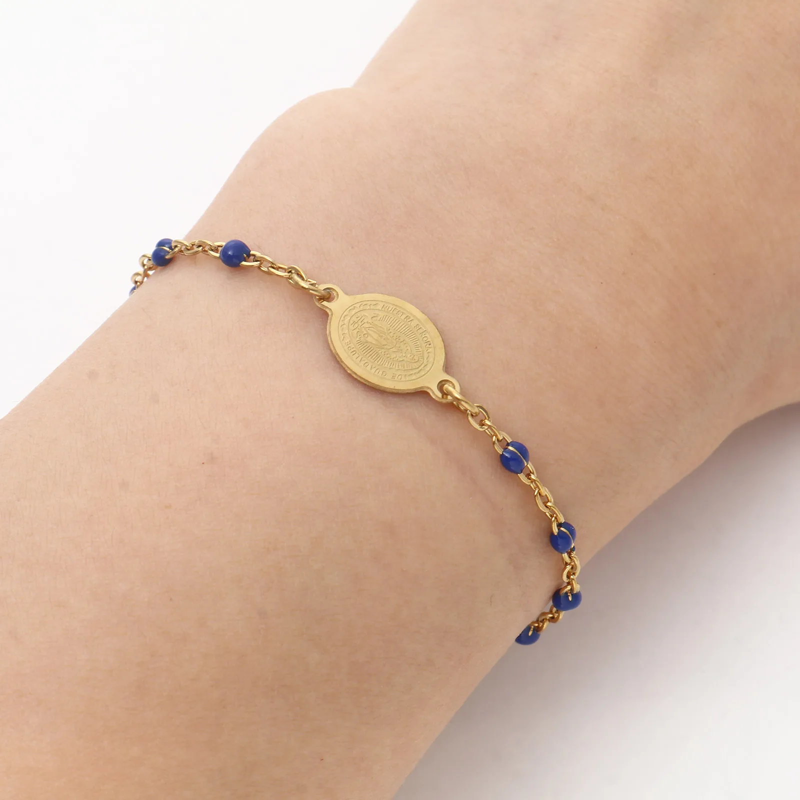 1 шт. эмалированный браслет из нержавеющей стали 304