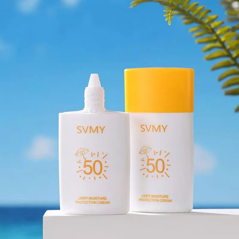 

SVMY Isolation Concealer CC Cream Women's Plain Face-free Oil Control Concealer One Hidden Pore Cheap Makeup Front Milk 3089