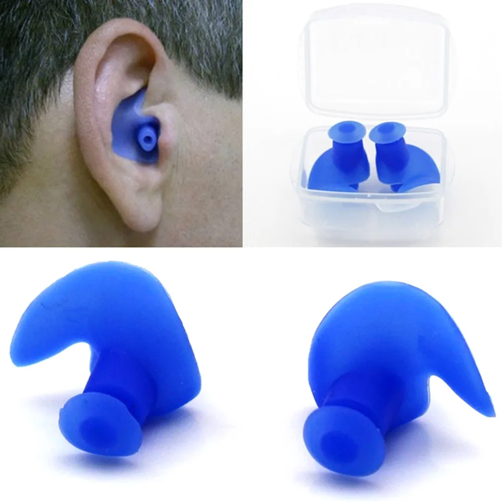 

Soft Waterproof Silicone Swimming Nose Clip Earplugs Set Surf Diving Swimming Pool Accessories For Adults Ear Plug Water
