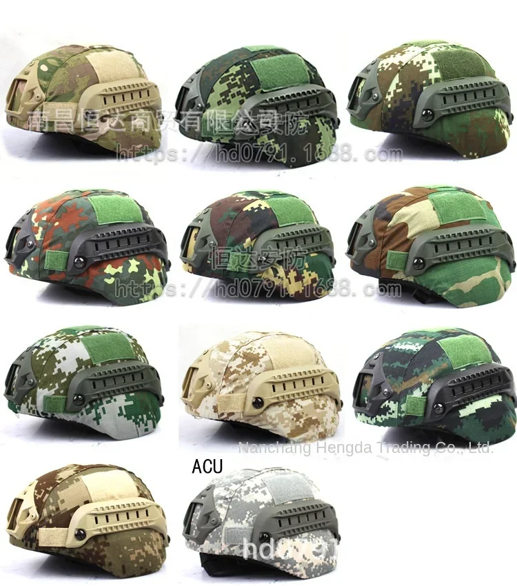 Шлем MICH2000 Action Edition камуфляжный шлем тактический из ткани с Микки 2000 Tabby Classic Hunter CP