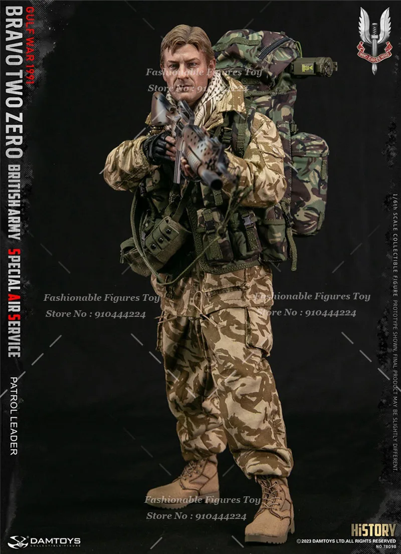 DAMTOYS 78098 1/6 Мужской солдат B20 Капитан британской SAS Специальная патрульная команда