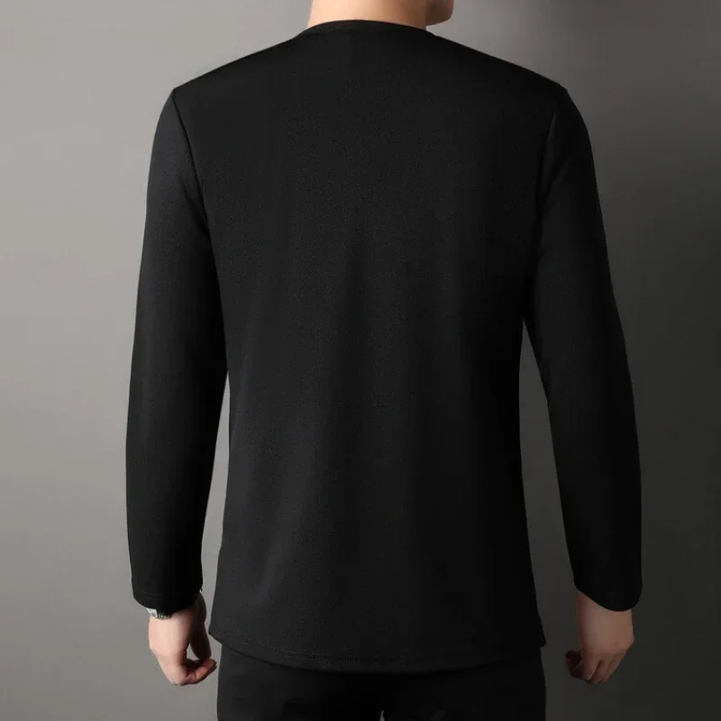 Мужской кардиган на весну и осень, Мужская модная трикотажная одежда, повседневная свободная Тонкая Шаль, верхняя одежда