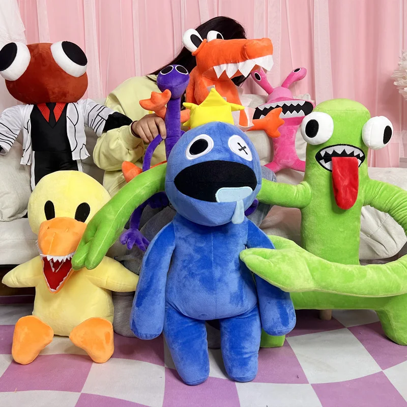 

30cm Rainbow Friends Plush ornaments Cartoon Game Character Blue Monster Soft Stuffed Animals ornaments Children Christmas Gifts