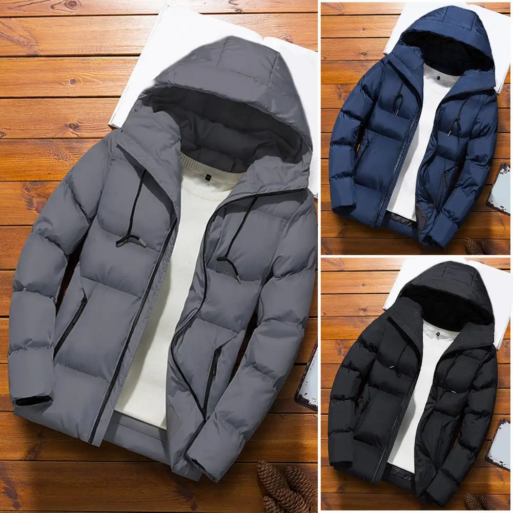 

Cotton Padded Jacket Men's Autumn Winter Jackets 2022 New Casual Clothing Hooded Thick Warm Outwear Parkas Coat Male