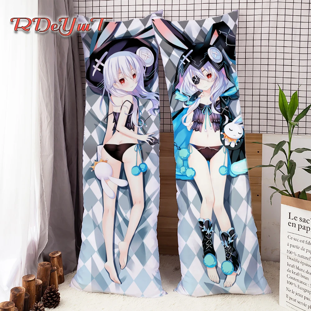 

Аниме свидание живой кролик йошино дакимакура обнимающее тело постельное белье Наволочка персиковая кожа 2-сторонний Tticot Подушка Чехол s