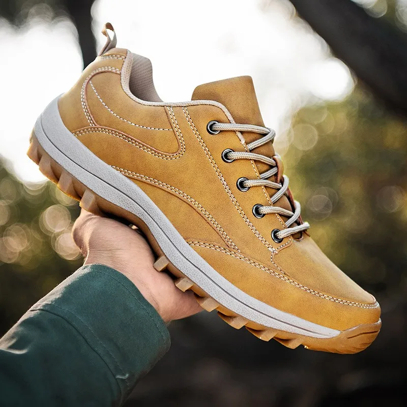 

Мужские походные кроссовки, Нескользящие, Классическая удобная обувь для скалолазания, горного туризма, бега