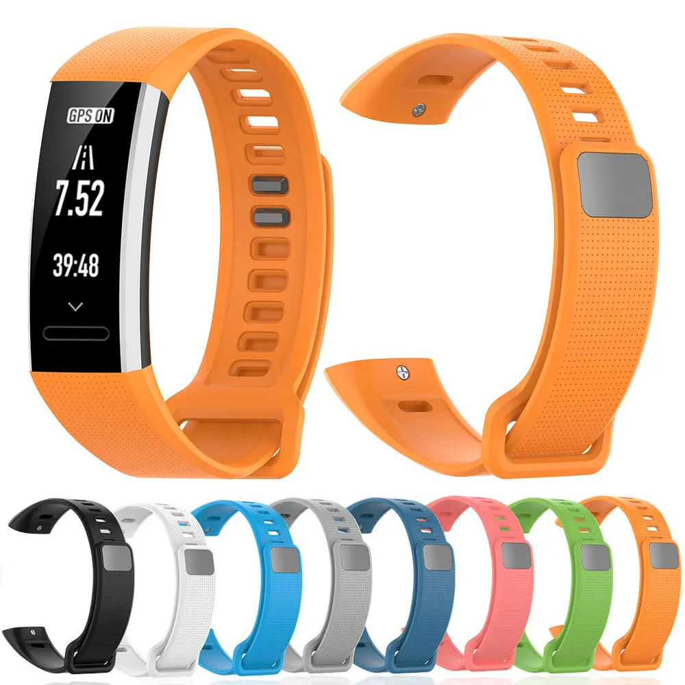 Силиконовый ремешок для часов Huawei Band 2 / Band2 pro ERS-B19/ERS-B браслет смарт-часов