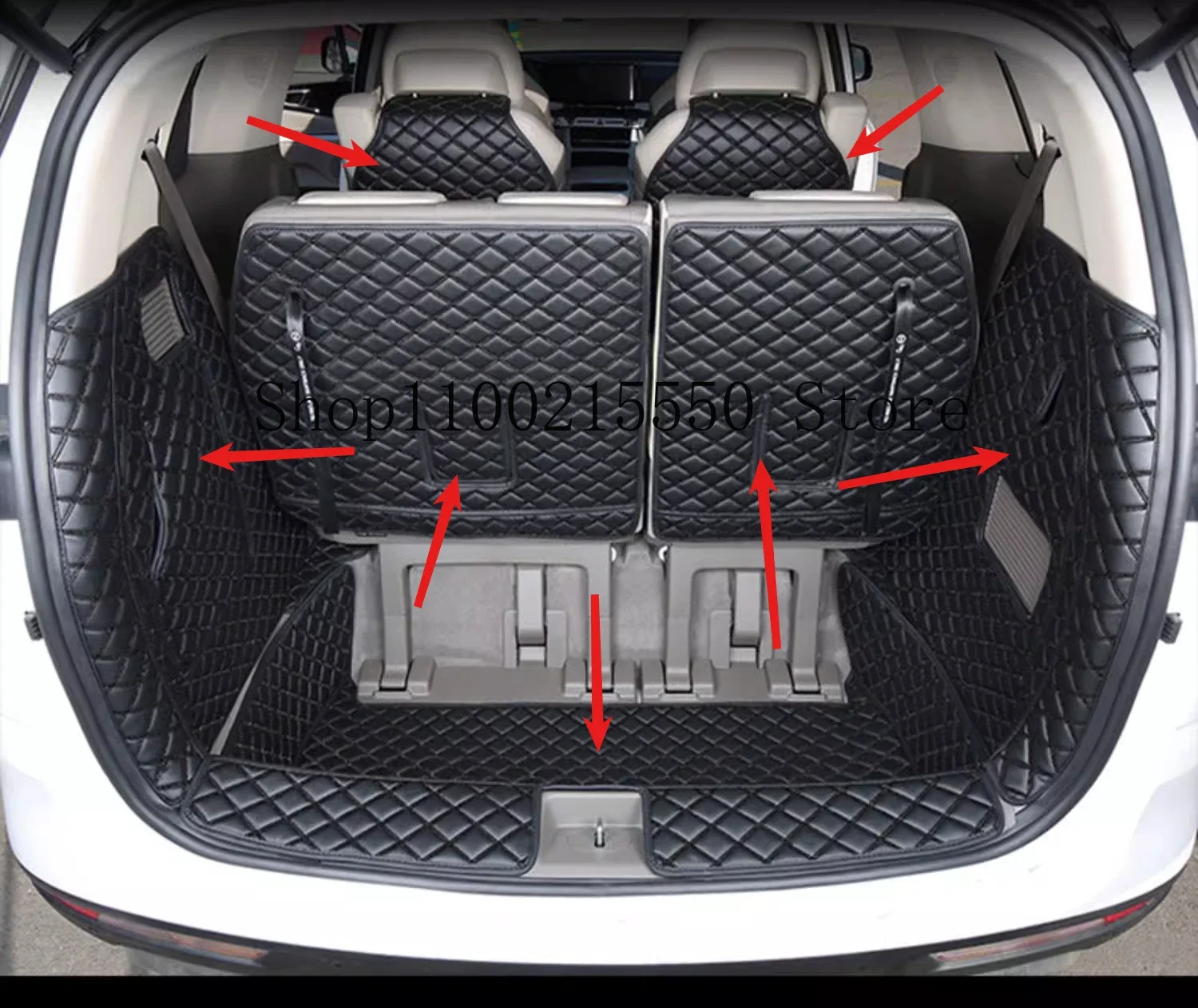 

Высшее качество! Коврики в багажник автомобиля на заказ для KIA Carnival 2025-2021, прочный багажник, коврики для багажника, чехол для Carnival 2023