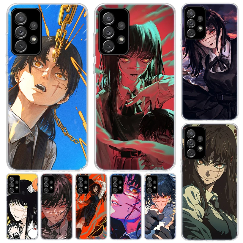 Чехол C-Chainsaw Mans Yoru War Devil для Samsung Galaxy A51 A50 A71 A70 телефона A21S A31 A41 A10 A20E A30 A40 A01 A11 A6 A7 A