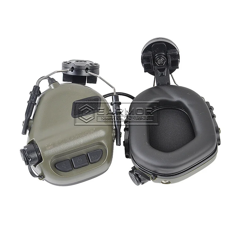 EARMOR M32H Mod3 тактическая гарнитура и адаптер M51 PTT набор шумоподавляющих наушников