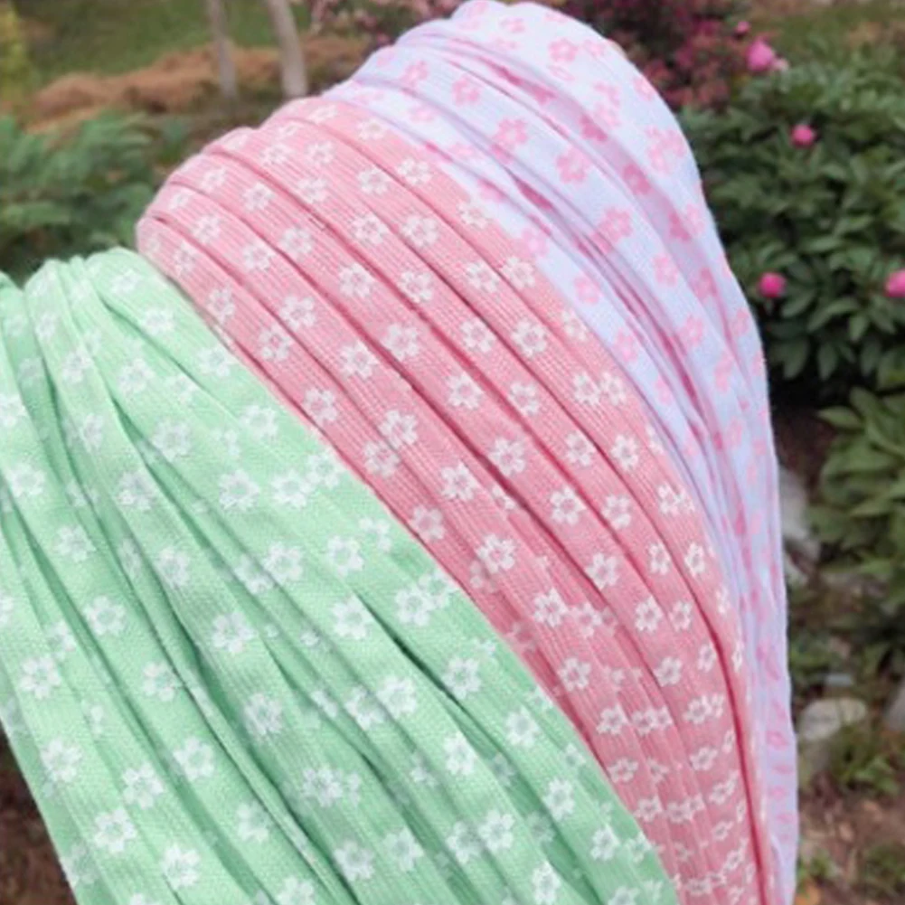 Original Multi-style Cherry Tie Dye Printin Blossom Pink Shoelace Female Flower Sneaker Woman Lace Of Lace White Female Shoelace