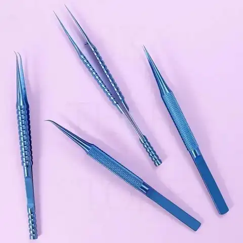 Прецизионные пинцеты из титанового сплава, профессиональный ремонт отпечатков пальцев, линия лета, материнская плата телефона, антимагнитные щипцы для электроники