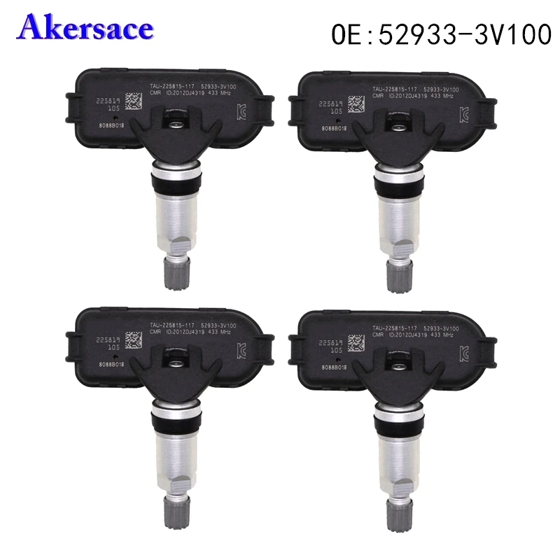 

Датчик давления в шинах 52933-3V100 для Hyundai I40 VF Ix35, KIA Sportage 529333V100, датчик давления в шинах 433 МГц