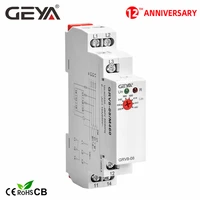 free shipping geya grv8 08 overvoltage undervoltage relay phase failure phase sequence asymmetry control relay