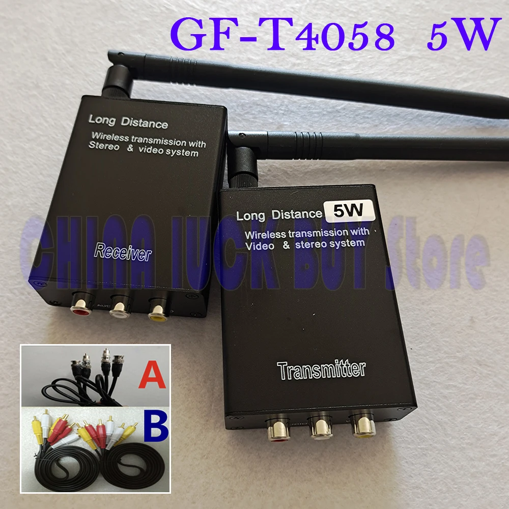 GF-T40585W camera video transmitter peak simulation dedicated bridge elevator wireless monitoring transceiver