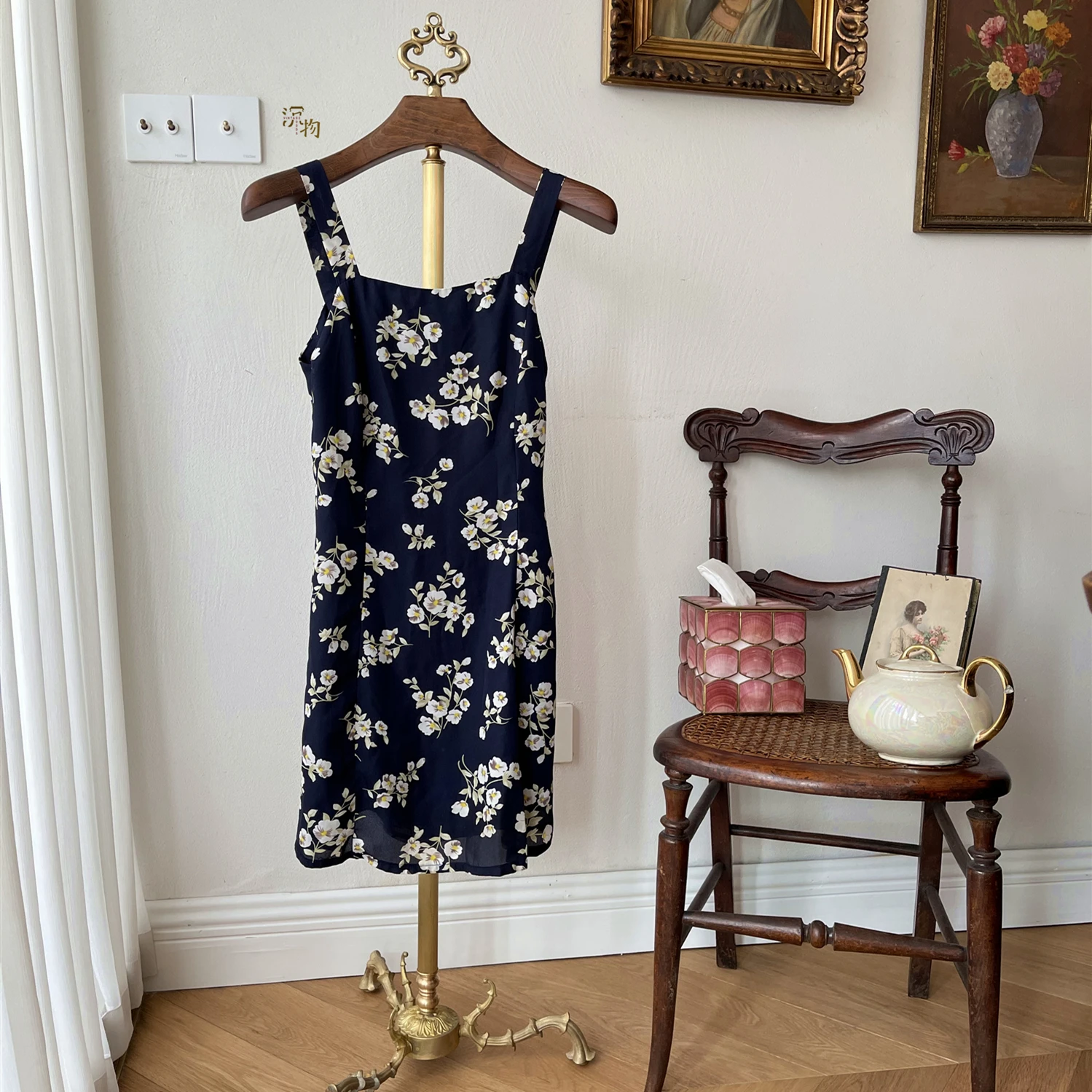 Напольная вешалка винтажный магазин одежды B &amp для пальто выставочная стойка