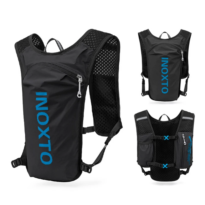 5L Trail Running Hydration Backpack Sports Vest Women'S Bag Outdoors Nature Hiking Belt Bag For Men Race Water Backpack Gym Male