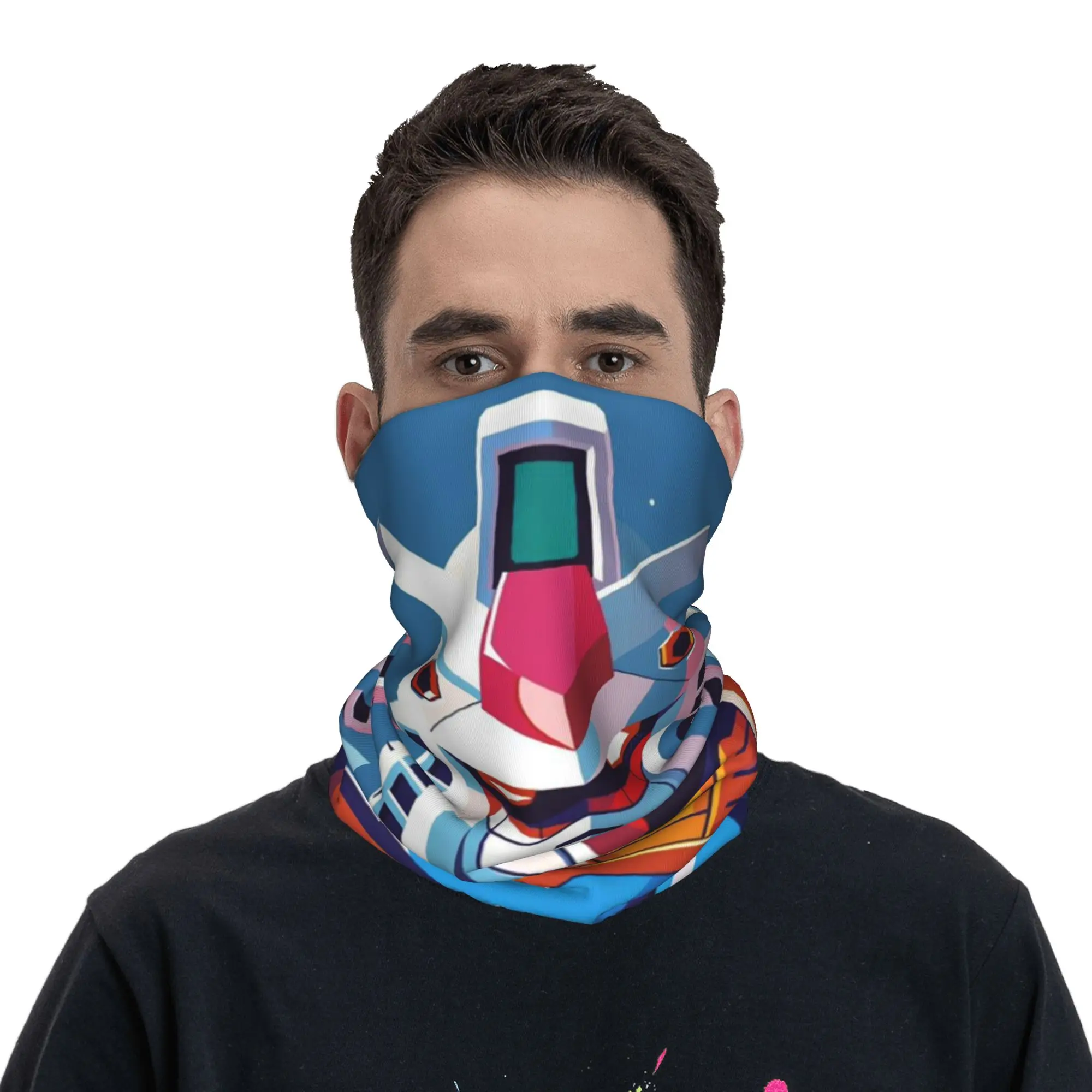 Фото RX 78 2 (7) Bandana Cover Club Gundam Face Scarf Многофункциональный шарф для взрослых на все сезоны №4