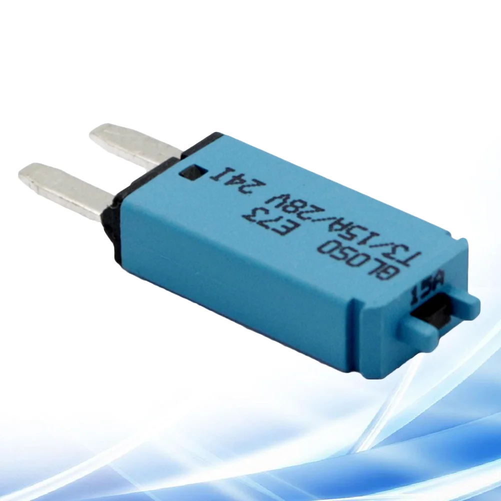 

12V 24V 15A Reset Standard Fuse DC Circuit Breaker Trip Fuses for Car