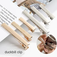 duckbill clip gold silver 32mm41mm56mmm hairpin alligator hairclip findings diy jewelry accessories metal hair decorations