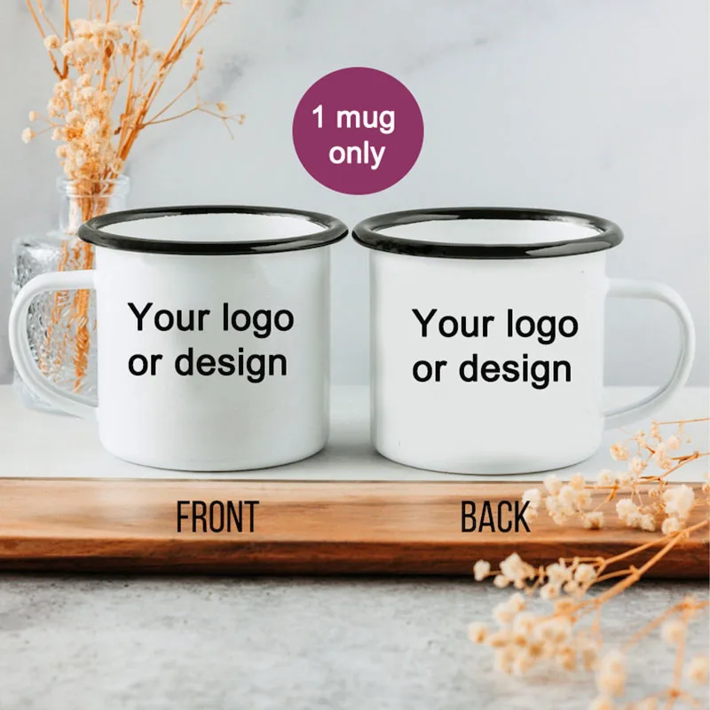 

Эмалированная кружка из нержавеющей стали