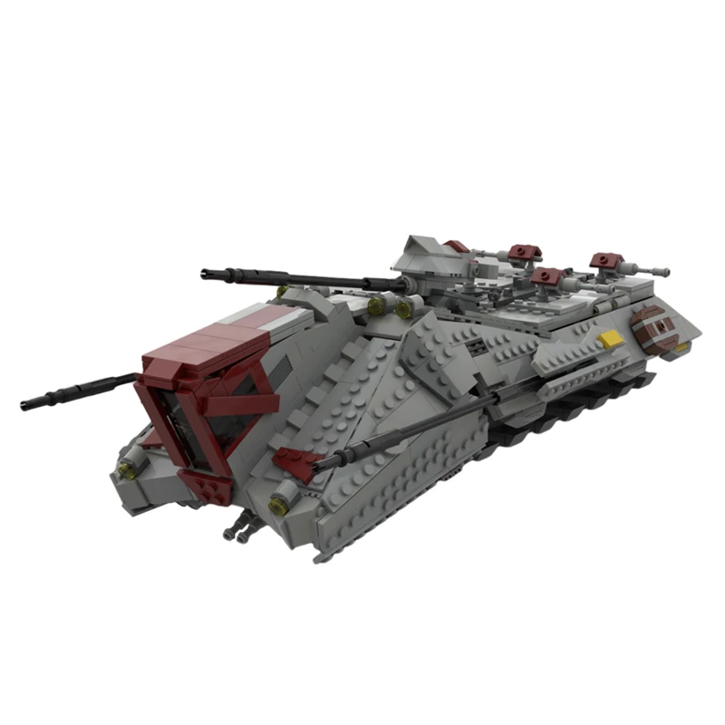 

MOC Space War Tonyhardy1999 UT-AT Spaceship Building Blocks Kit Movie Military DIY Airship Bricks Toy For Children Birthday Gift