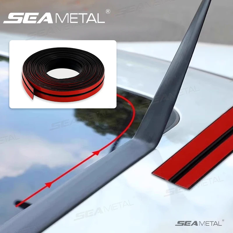 SEAMETAL 30/35mm Car Seals Edge Sealing Strips Rubber Auto Roof Windshield Sealant Protector Strip Window Seals Noise Insulation