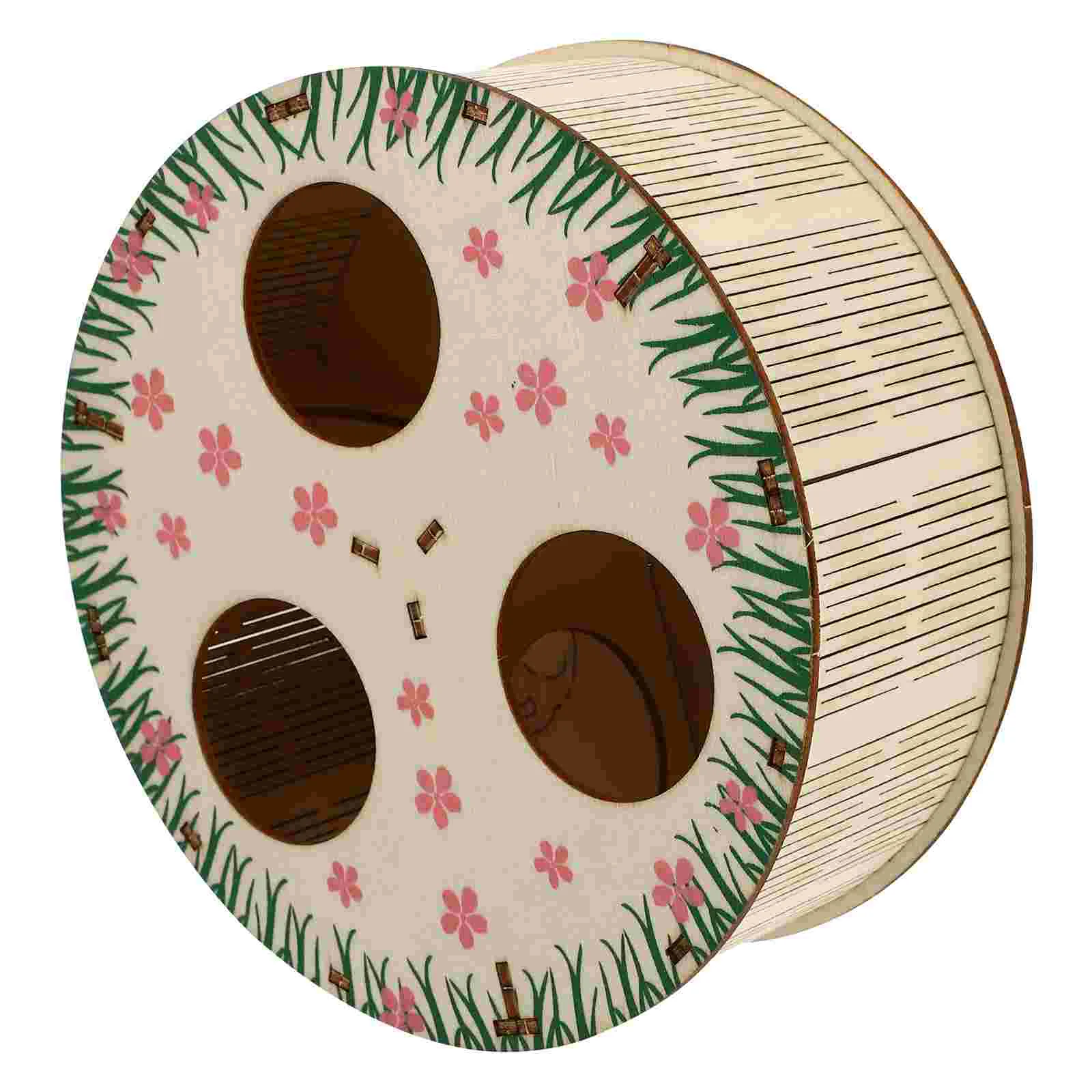 

Hamster Tunnel Toy Maze Pet Housewooden Toys Labyrinth Play Tunnels Hutanimal Bed Supplies Tube Natural Mice Animals Plaything