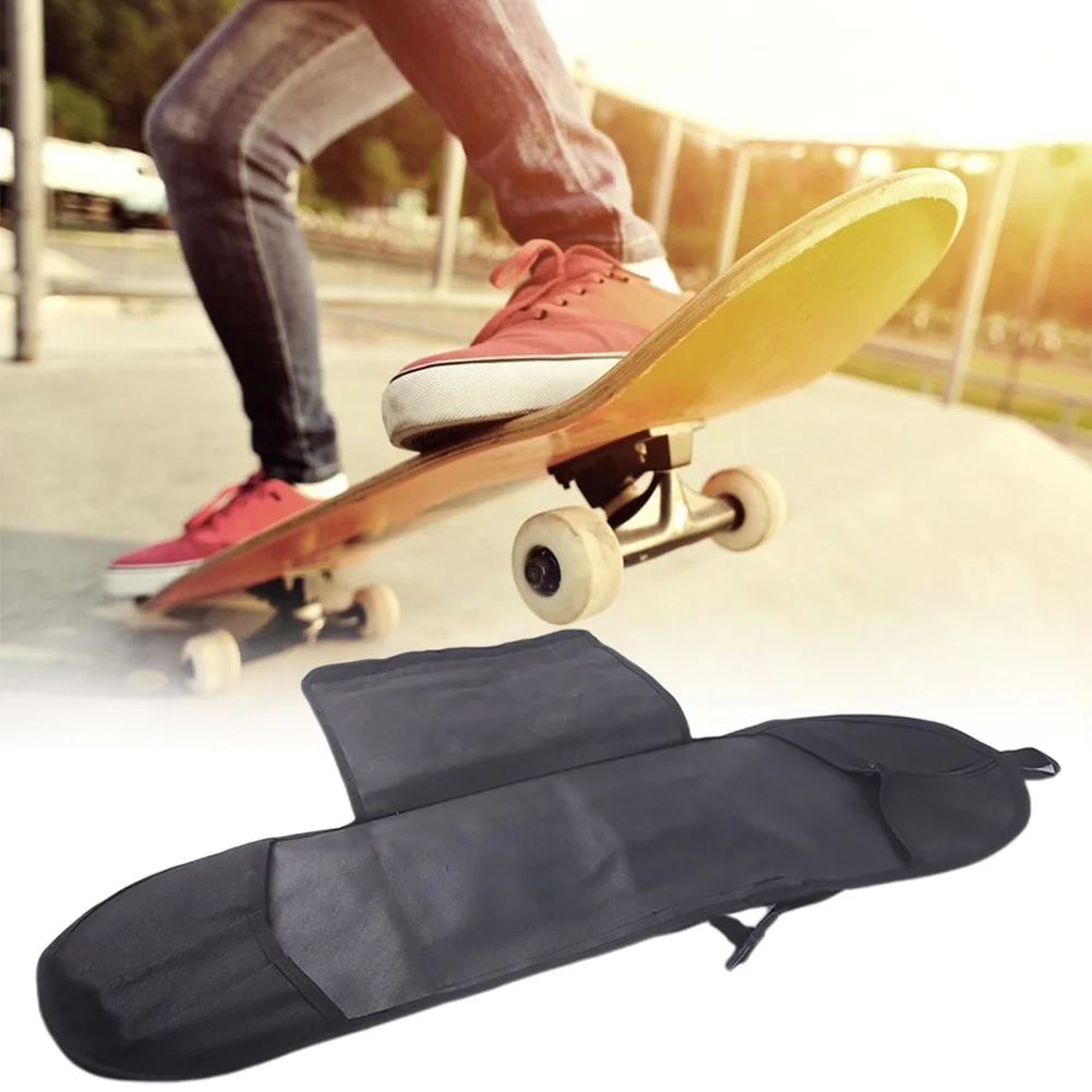 

Longboard Wear Resistant Thicken Singe Shoulder Solid Outdoor Adjustable Backpack Skateboard Bag Carry Cover Travel Professional