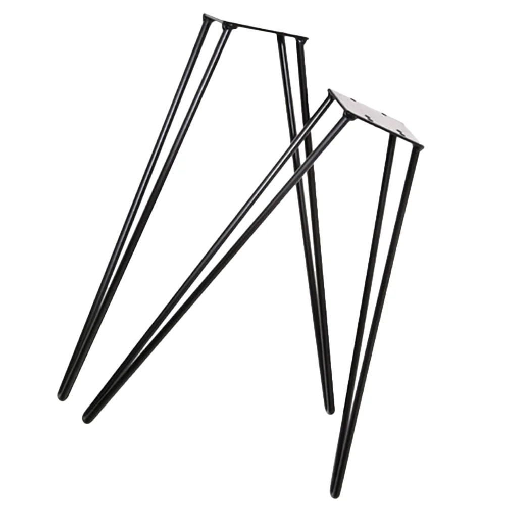

2 Pcs Metal Table Legs Coffee Table Base Table Legs Furniture Legs Hairpin Legs Gold Table Legs Iron Dresser Legs