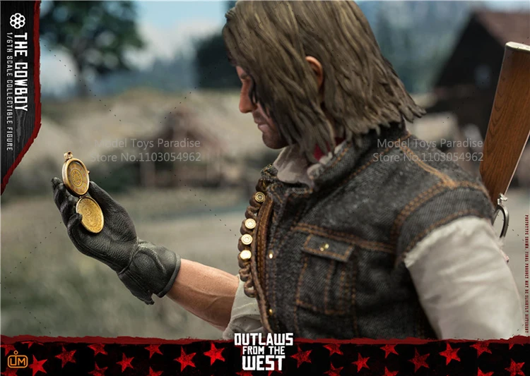 Фото LIMTOYS LIM011 1/6 Коллекционные игрушки John Marston Redemption Western Cowboy с двойной головкой 12 дюймов Фигурка Модель Подарки для фанатов №4