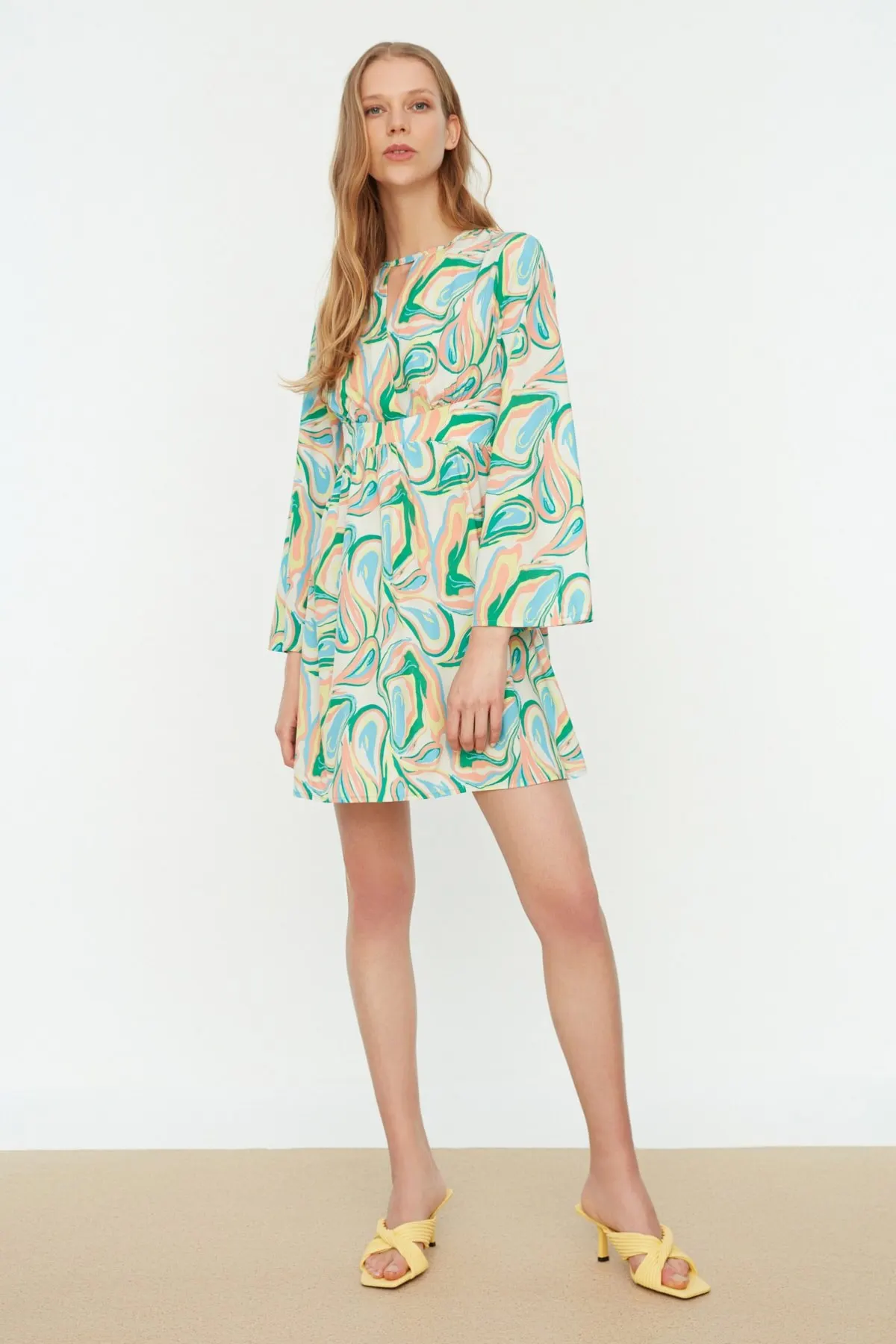 

Women's Dress Multicolor Collar Detailed Elegant Fashion Casual Casual Casual Casual Casual Casual Casual Boho Dress Dress