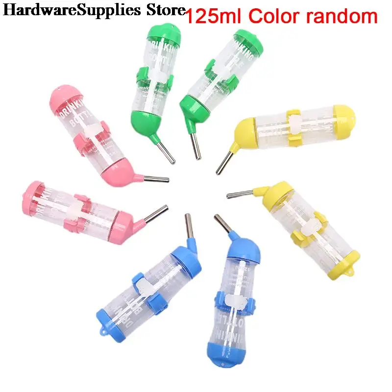 

1 шт., пластиковая бутылка для воды для собак и кошек, 80/125 мл