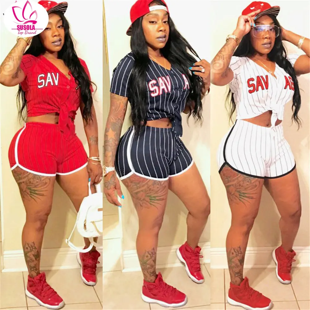 

Женская бейсбольная Футболка с коротким рукавом и V-образным вырезом