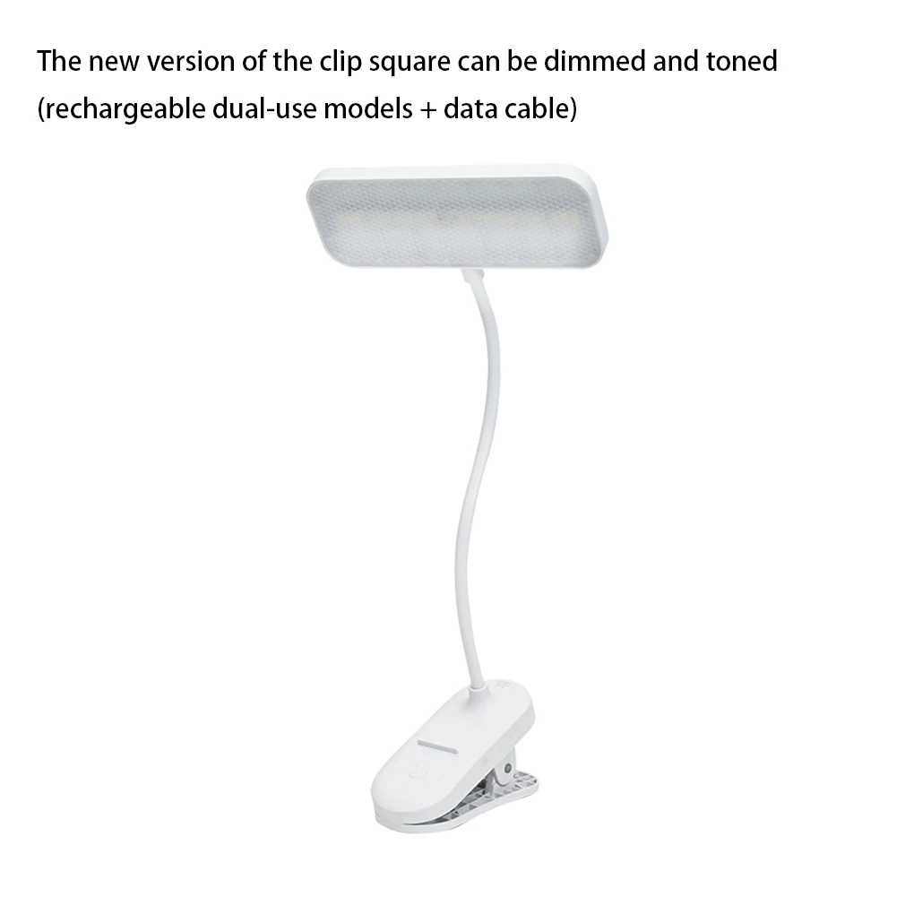 

Compact Size Table Lamp With USB Charging Port - Adjustable Brightness Easy Assembly Lamp With Clip Dimming color adjust