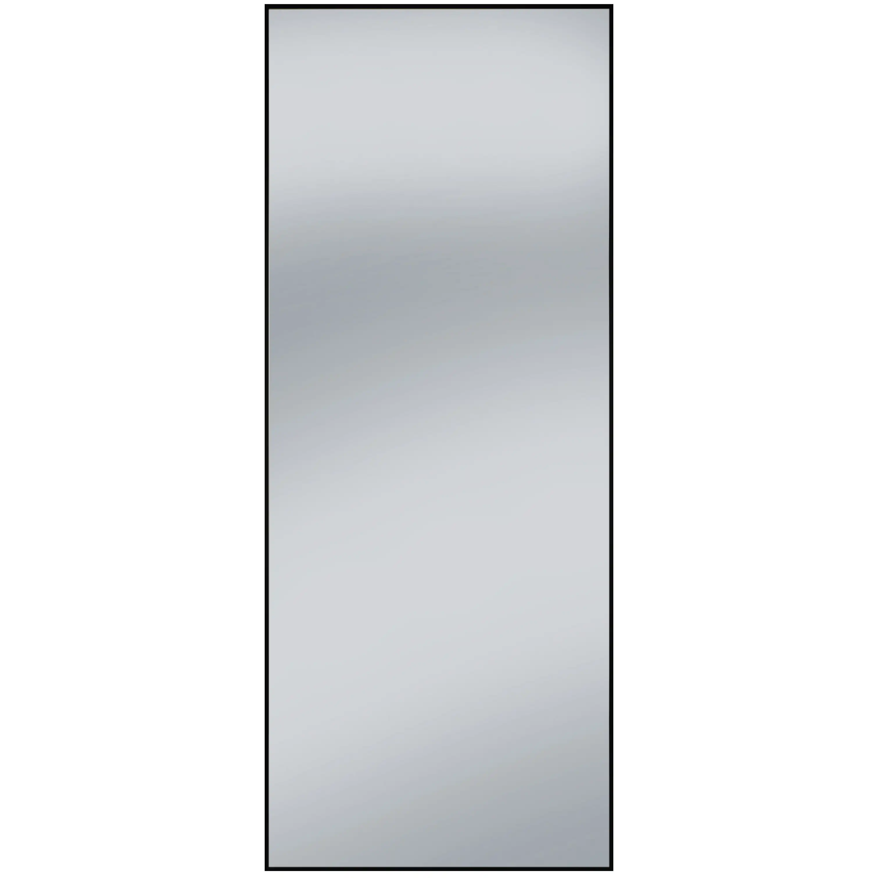 

27x70 Rectangular Black Finish Mirror