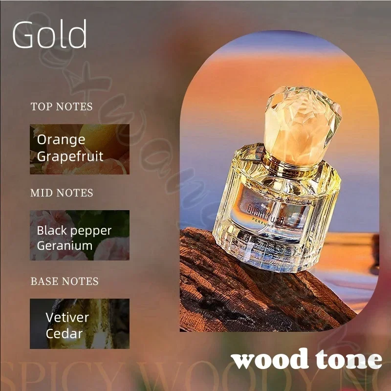 Кристаллический восточный деревянный аромат парфюм свежий и элегантный