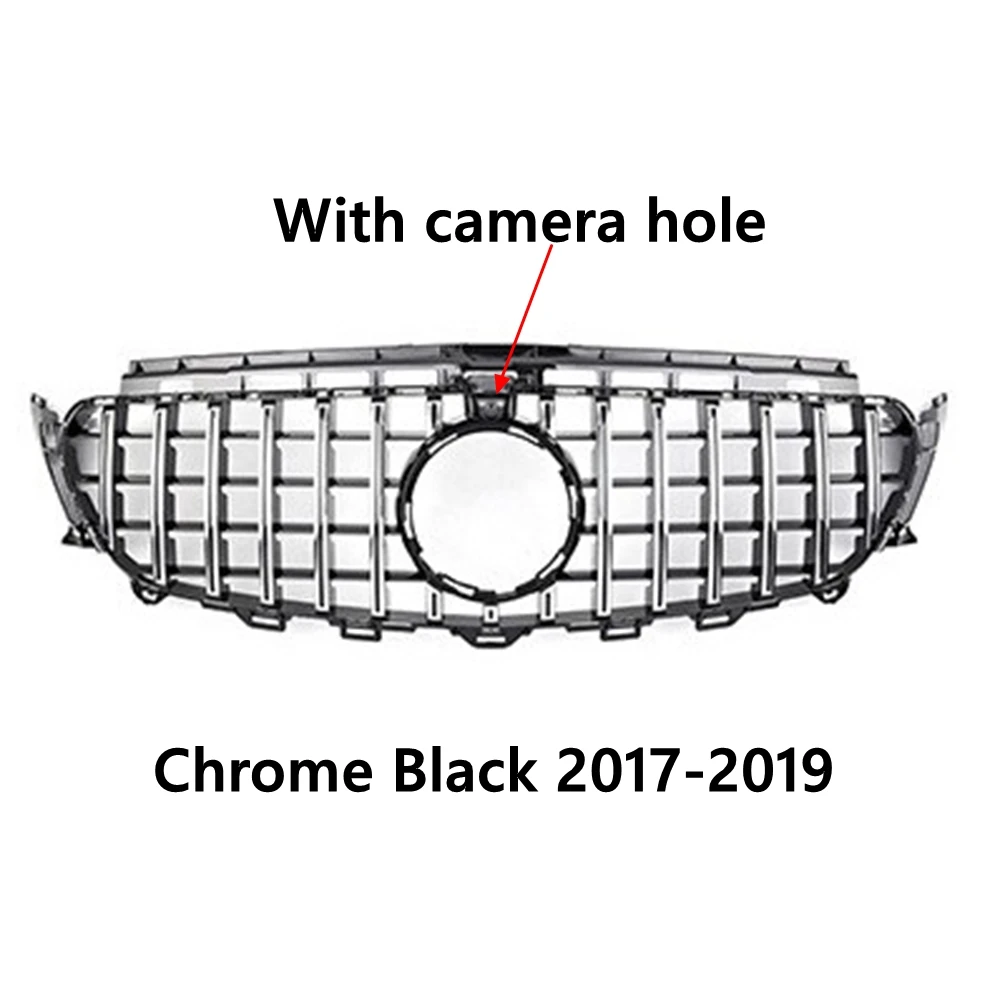 Для Mercedes W213 C238 A238 E Class E300 E200 E260 2017-2019 Perfect Match E63 GT Стиль Решетка переднего бампера