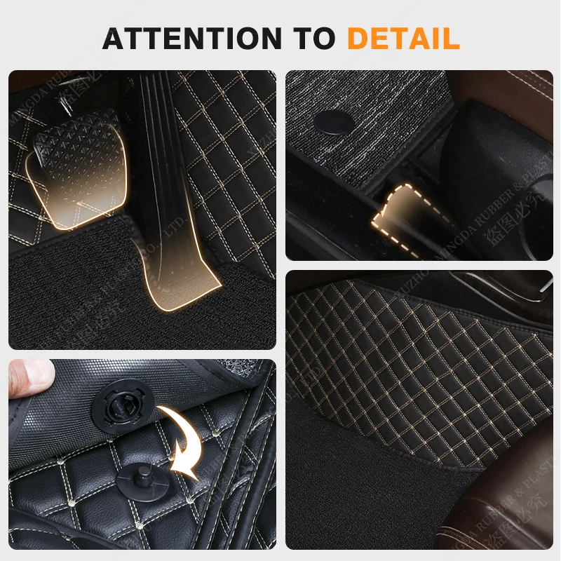 Двухслойные автомобильные коврики для VOLVO XC60 2009 2010 2011 2012 2013 2014 2015