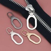 new 5pcs universal metal pull tab removable zipper head luggage bags coat clothes suitcase zipper head replacement accessories