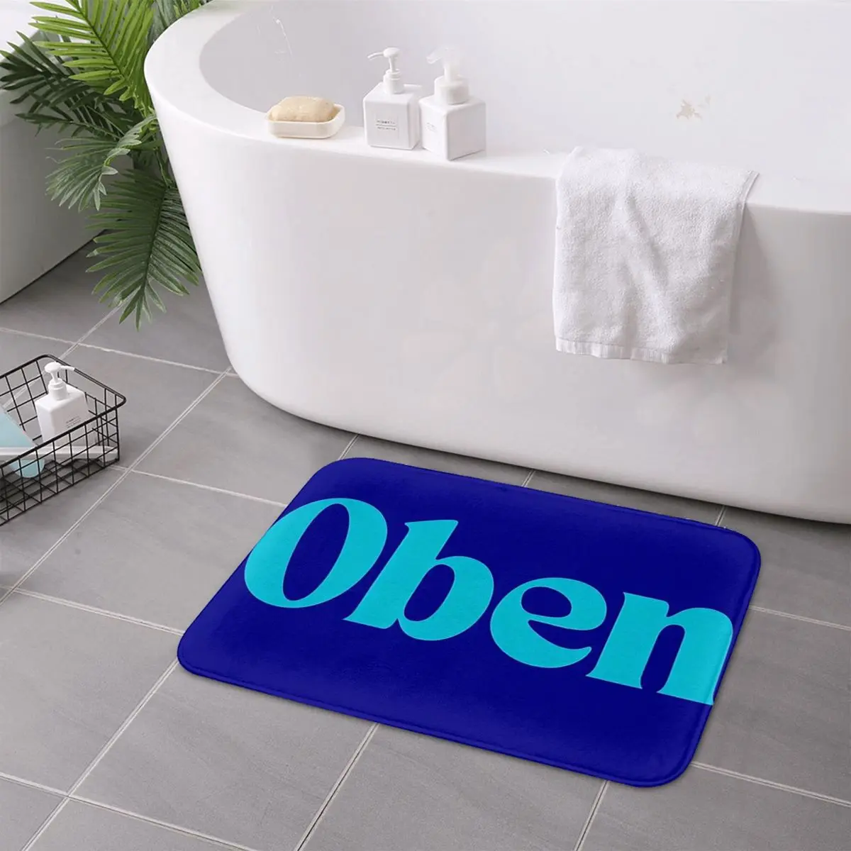 Oben Funny Cool Best Color Ar Нескользящий коврик для двери Напольный Впитывающий Ковер кухни