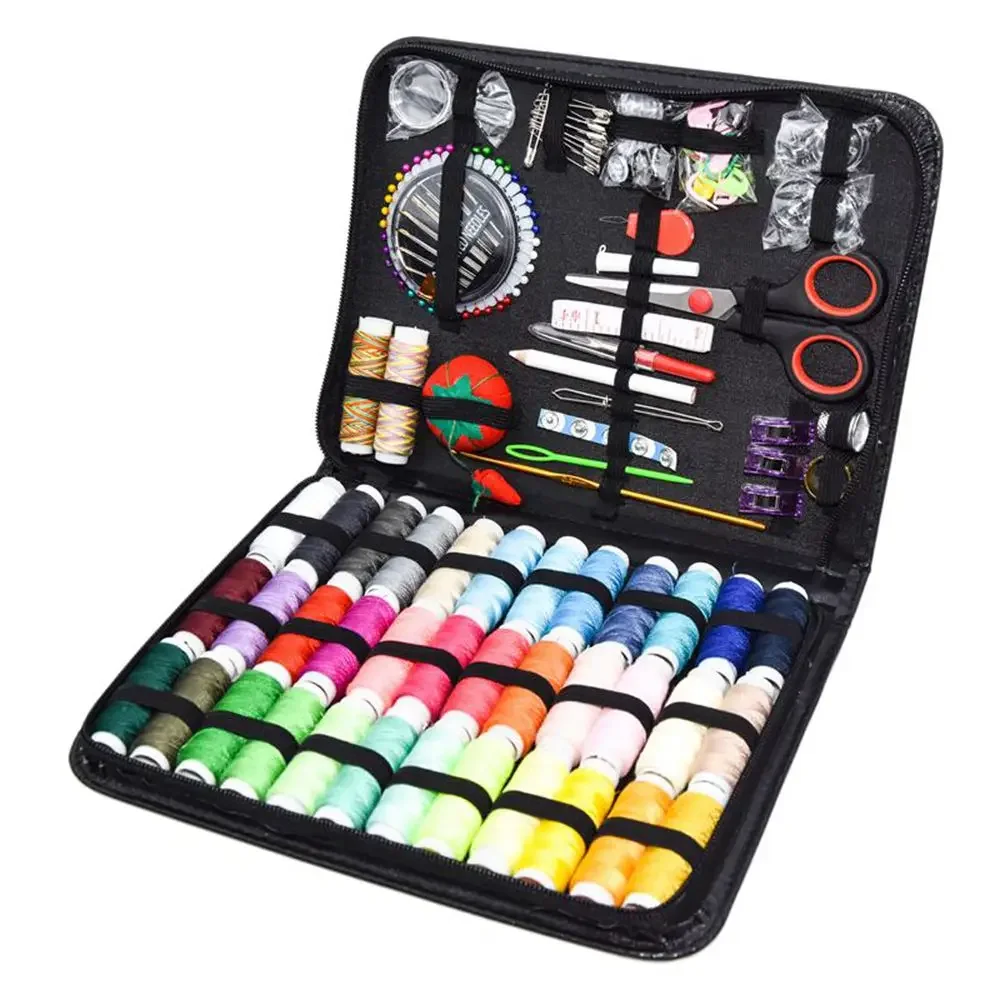 

42/183PCS Sewing Kits DIY Multi-function Sewing Box Set for Hand Quilting Needle Thread Stitching Embroidery Sewing Accessories