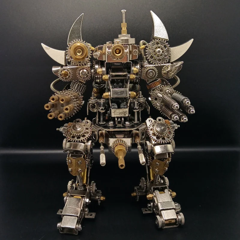

Магнитный металлический винт в сборе Sunchamo Feet, Mecha Robot Taurus, жесткий креативный подарок, декоративная модель для дома, гостиной