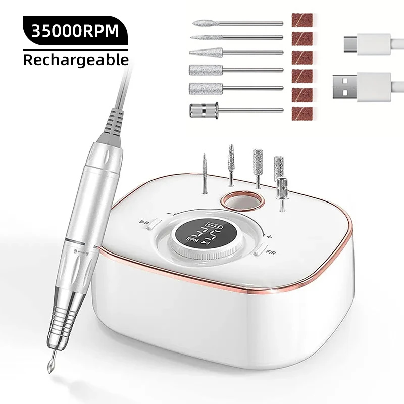 Электрическая машинка для маникюра 35000 об./мин.