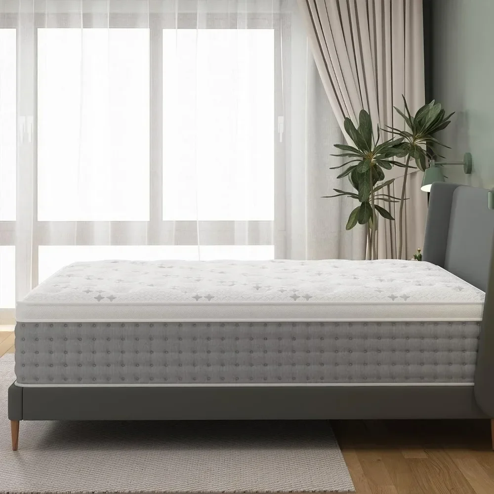Matelas King Гибридный для двухдюймовых 6 диванов класса люкс мусс с памятью формы и