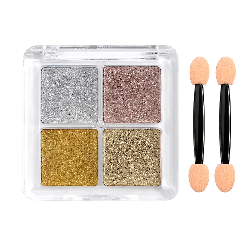 

4 Colors Nails Mirror Powder Magic Glitter Laser Powder Nail Art Decorations Manicure Pigment Shiny Dust Nail Polish Accessories