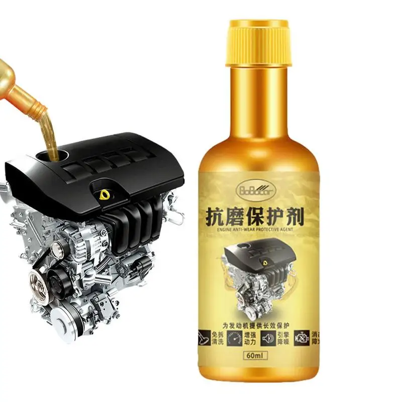 

60ml Car Engine Oil Protective Motor Oil With Restore Additive Noise Reduction Anti-wear Engine Restoration Protective Agent