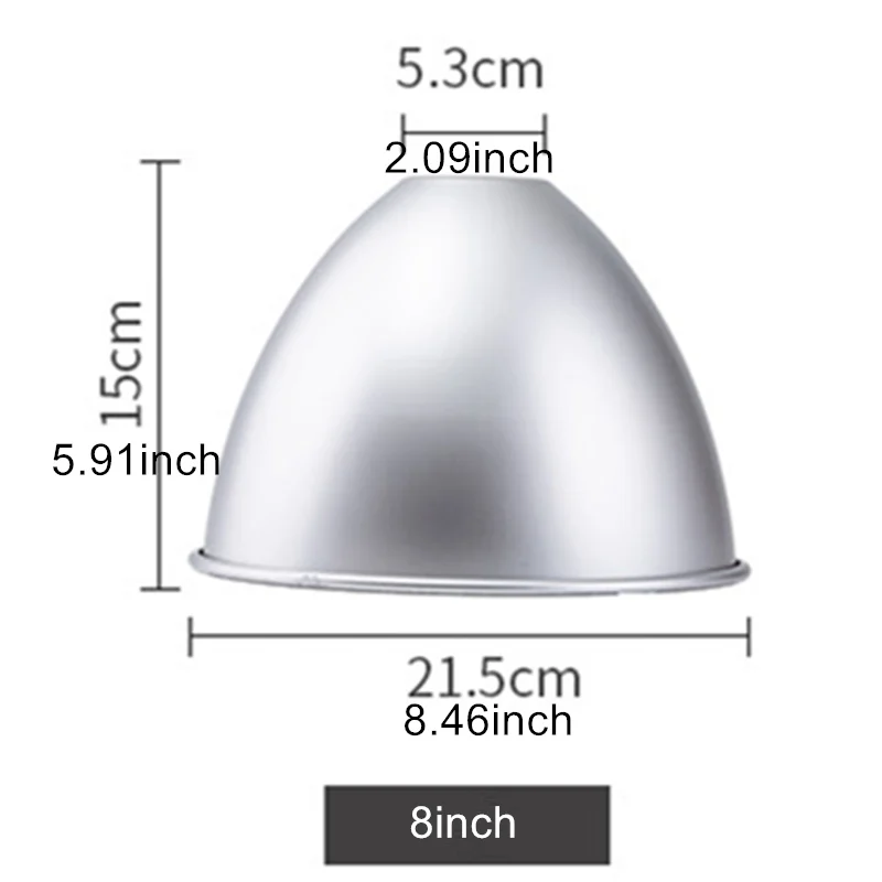 

Формы для торта из алюминия 4/6/7/8 дюймов