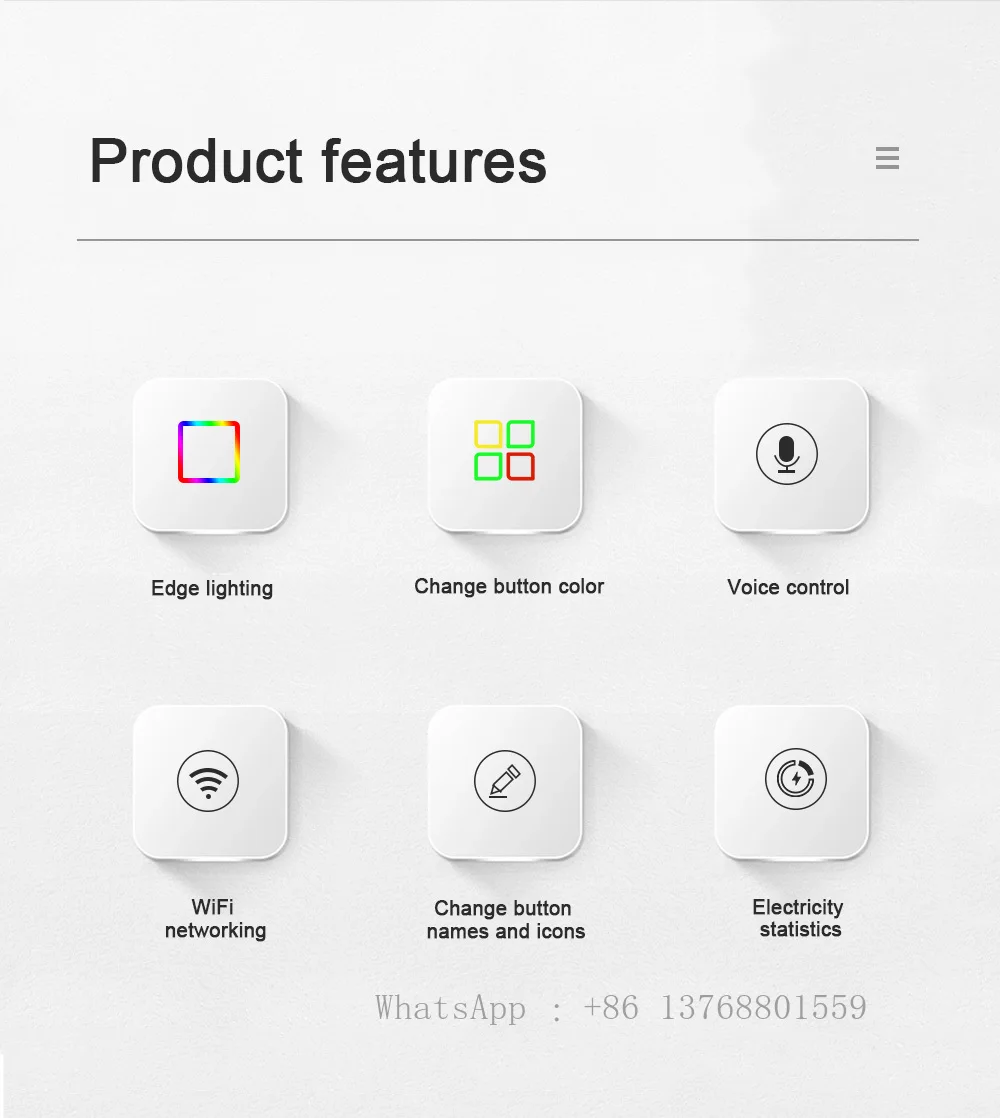 Lanbon 2024 Новый умный переключатель L8 LCD 7 в 1 модель 1/2/3 Gang настенный сцены для штор